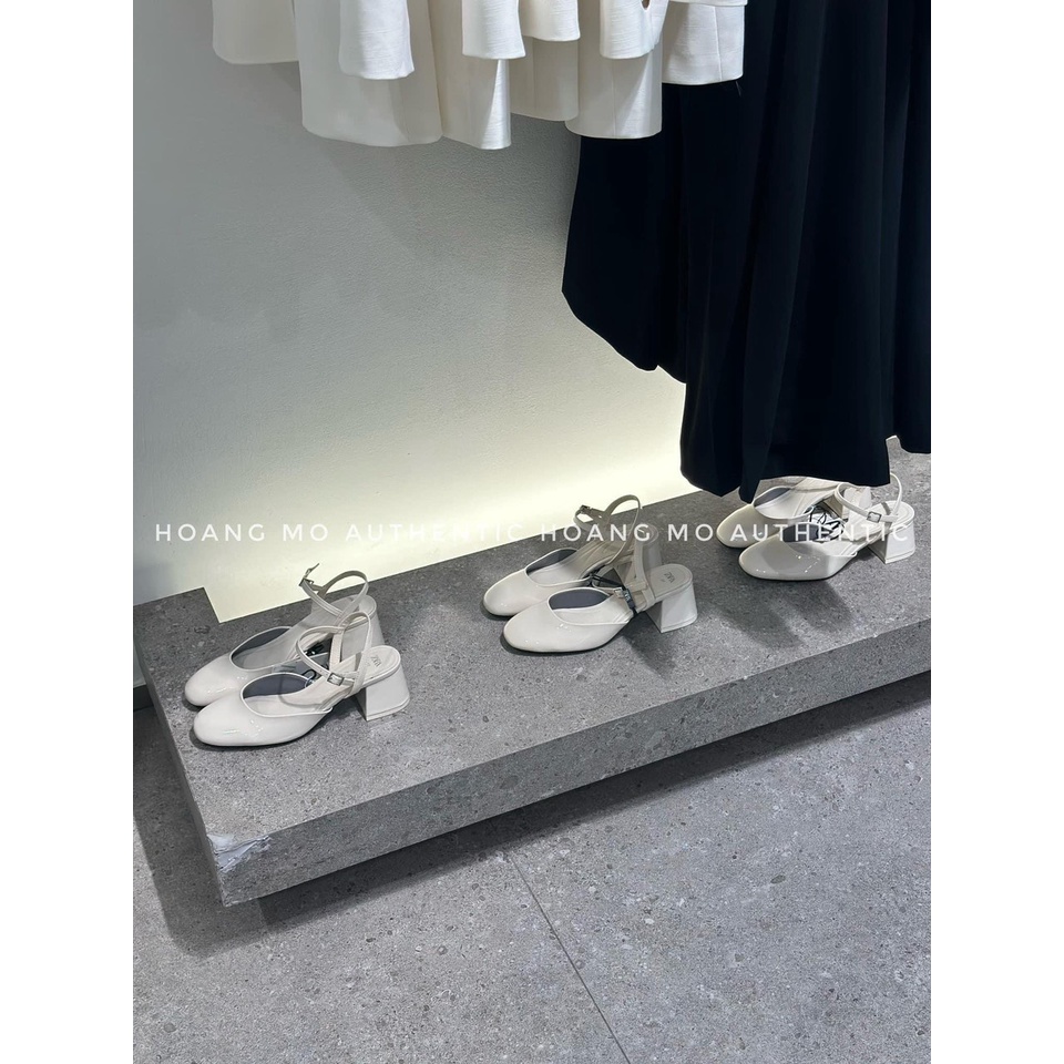 Giày Gót Vuông 2 Màu Z.a.r.a