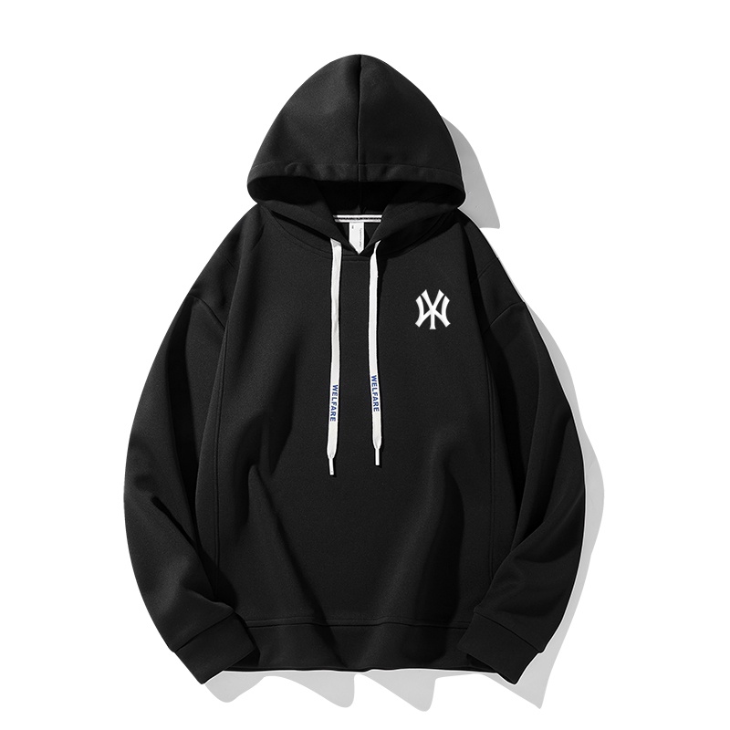 Mbl Áo Khoác hoodie Chui Đầu Tay Dài Dáng Rộng Thời Trang Xuân Thu Cho Cặp Đôi