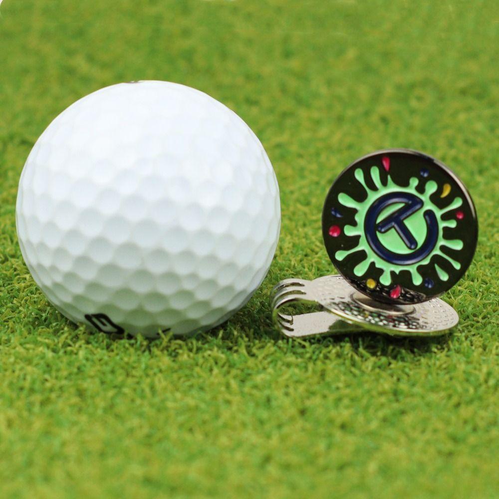 GOFIDIN Phụ Kiện Kẹp Nón Đánh Dấu Vị Trí Bóng golf Bằng Kim Loại Có Thể Tháo Rời Làm Quà Tặng Cho Bạn Gái
