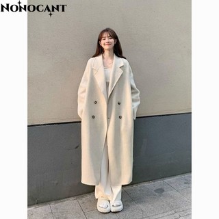 spraying áo khoác dạ áo dạ dáng dài  Fashion trendy New Style Korean WJK23B0R6A 47Z231120