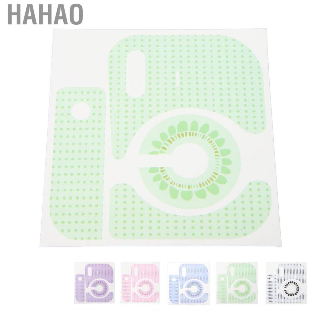 Hahao Body Stickers Polka Dot Sunflower Pattern PVC Creative Decorative Decal for Instax Mini12 Instant Camera DIY