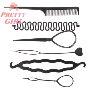 Bộ 6 Dụng Cụ Uốn Tóc Cho Bé Gái