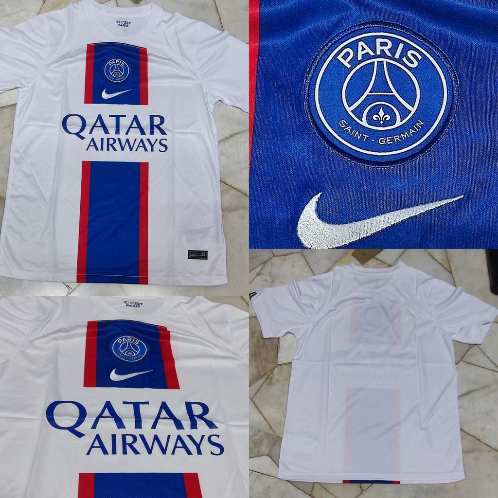 Bộ Dụng Cụ Tập Luyện Sân Nhà Gồm 2324 psg paris saint germain jersey 22 / 23 22 / 23 3D