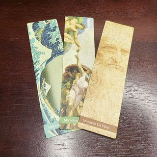 Bộ 3 cái bookmark nghệ thuật omega+ mẫu 1