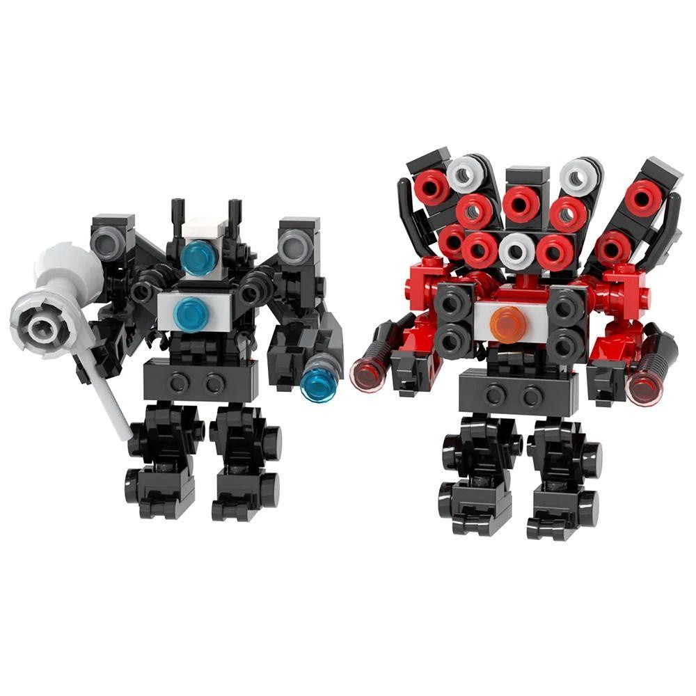 Mmluck skibidi Đồ chơi trẻ em Lắp Ráp Mô Hình toilet titan tv man Cho Bé