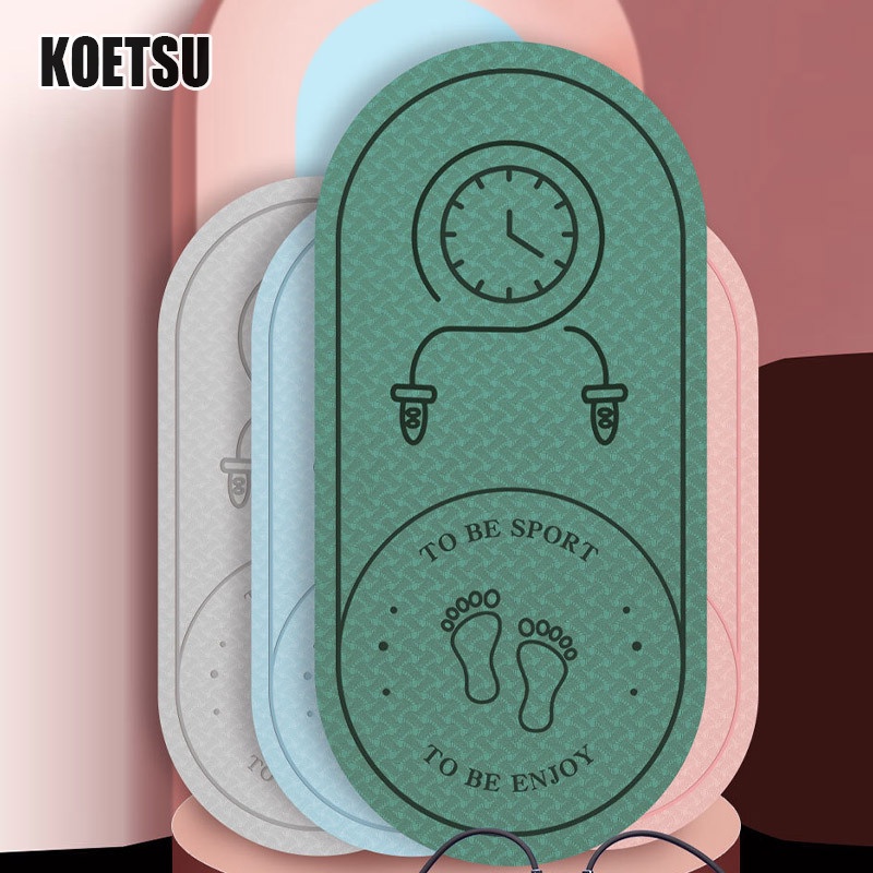 Koetsu Thảm Tập yoga / Thể Dục / Thể Dục Trong Nhà Cách Âm Chống Sốc Chống Trượt