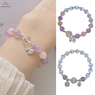 Vòng đeo tay đính hạt ngọt ngào thời trang dành cho nữ