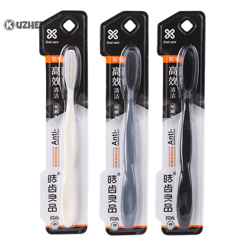 Kuzhen 1 Bàn Chải Đánh Răng Lông Siêu Mềm Chăm Sóc Răng Miệng Loại Bỏ Vết Bẩn Cà Phê Cho Nam Và Nữ Bán Chạy