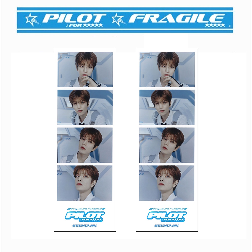 Sổ Ghi Chú Hai Mặt Hình Nhóm Nhạc kpop straykids 3rd