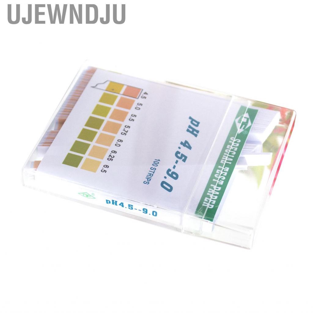 Ujewndju PH Paper  Test 100PCS Small 4.5‑9.0 Quick Testing for Soil Cosmetics