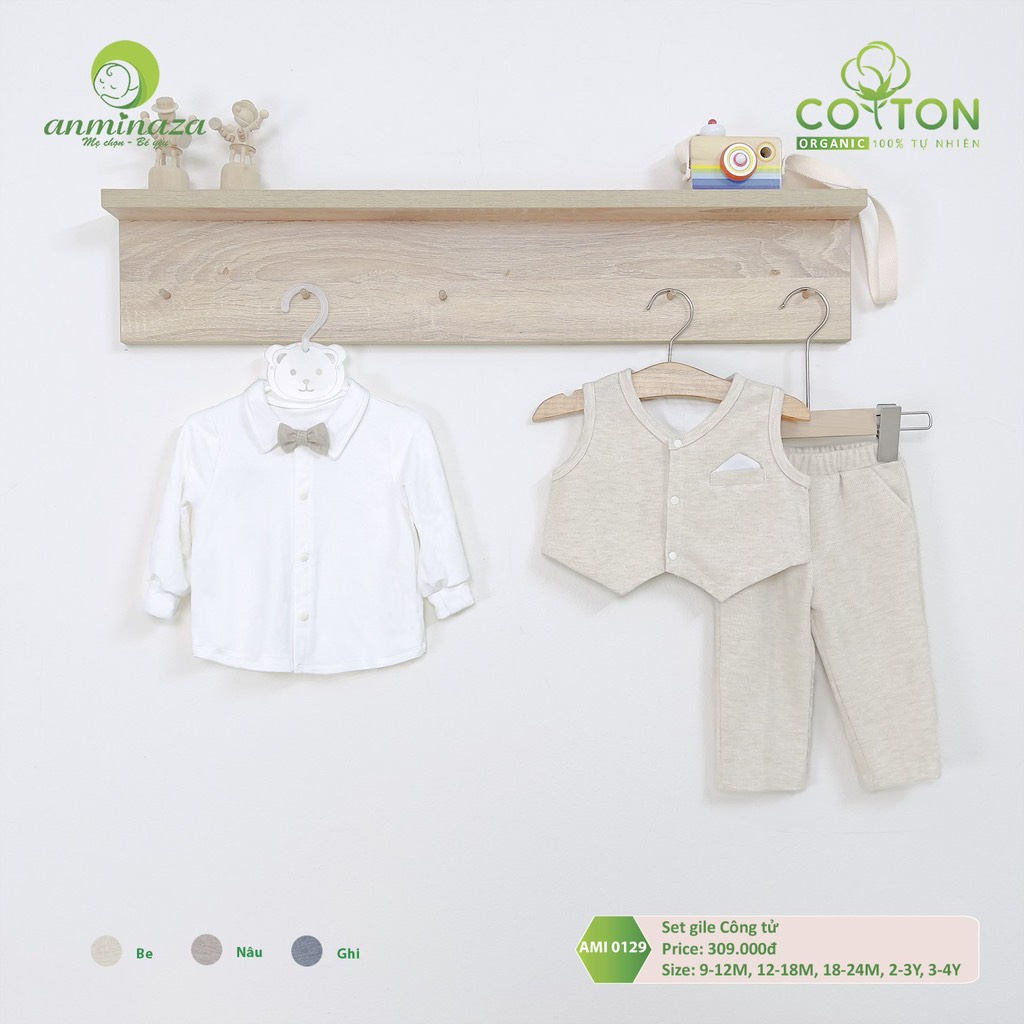 Set công tử Anminaza cho bé trai