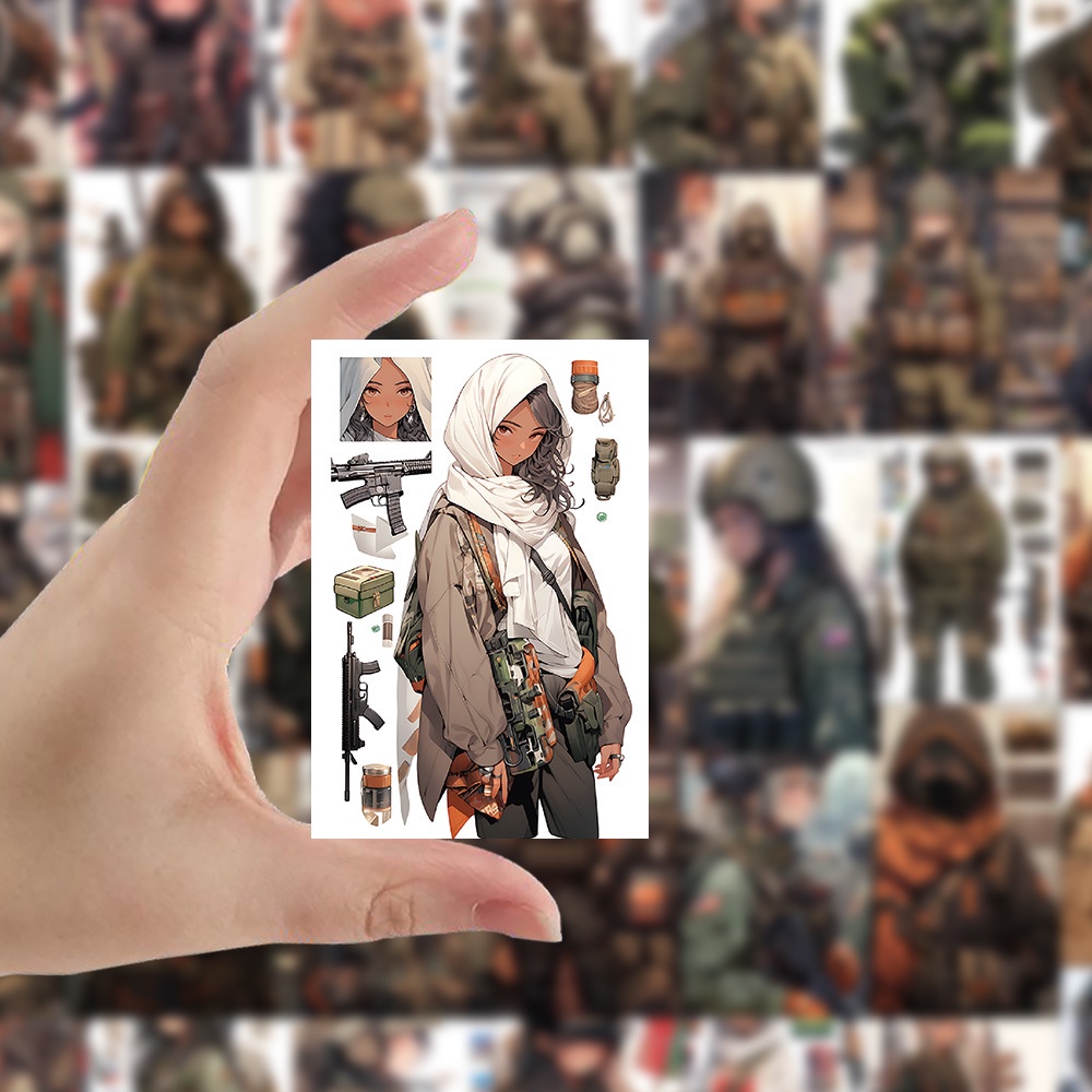 Bộ 60 Miếng Dán Trang Trí Mũ Bảo Hiểm Họa Tiết Rằn Ri Cho Bé Gái