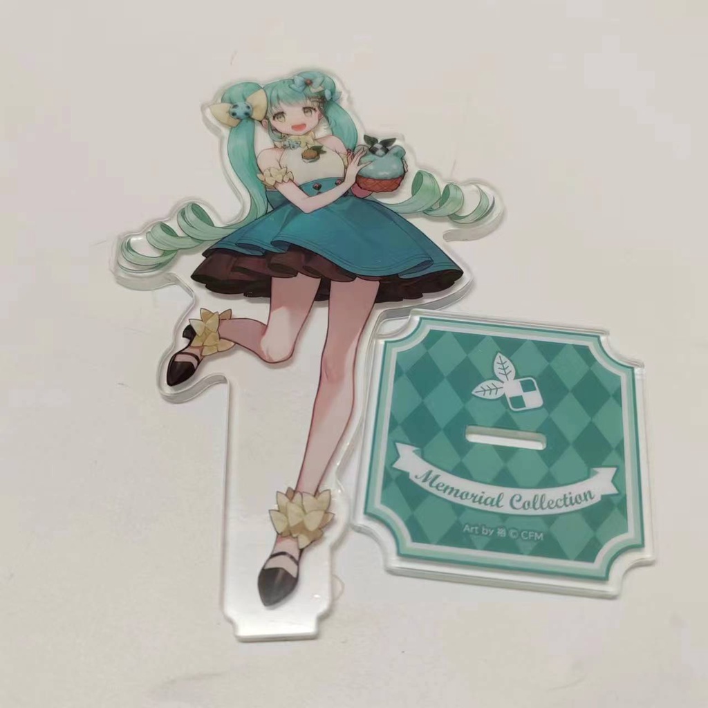 Mặt Dây Chuyền acrylic Hình hatsune miku anime Nhật Bản Đặt Hàng Số Lượng Lớn Hàng Hóa Lấp Lánh Hàng Có Sẵn