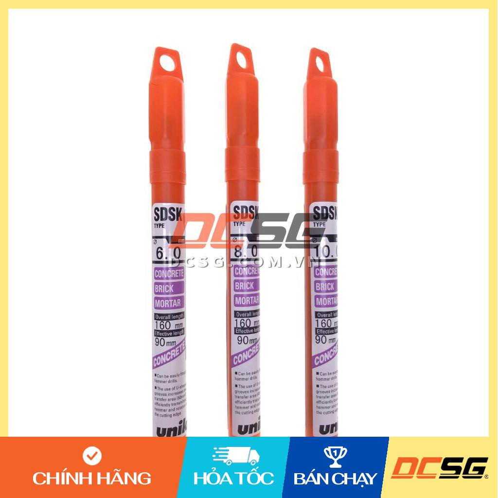 Mũi khoan bê tông chuôi sds-plus Unika mã SDSK (chọn size mũi) | DCSG