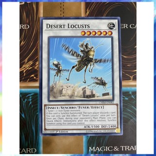 Thẻ bài yugioh - desert locusts - chim-en082