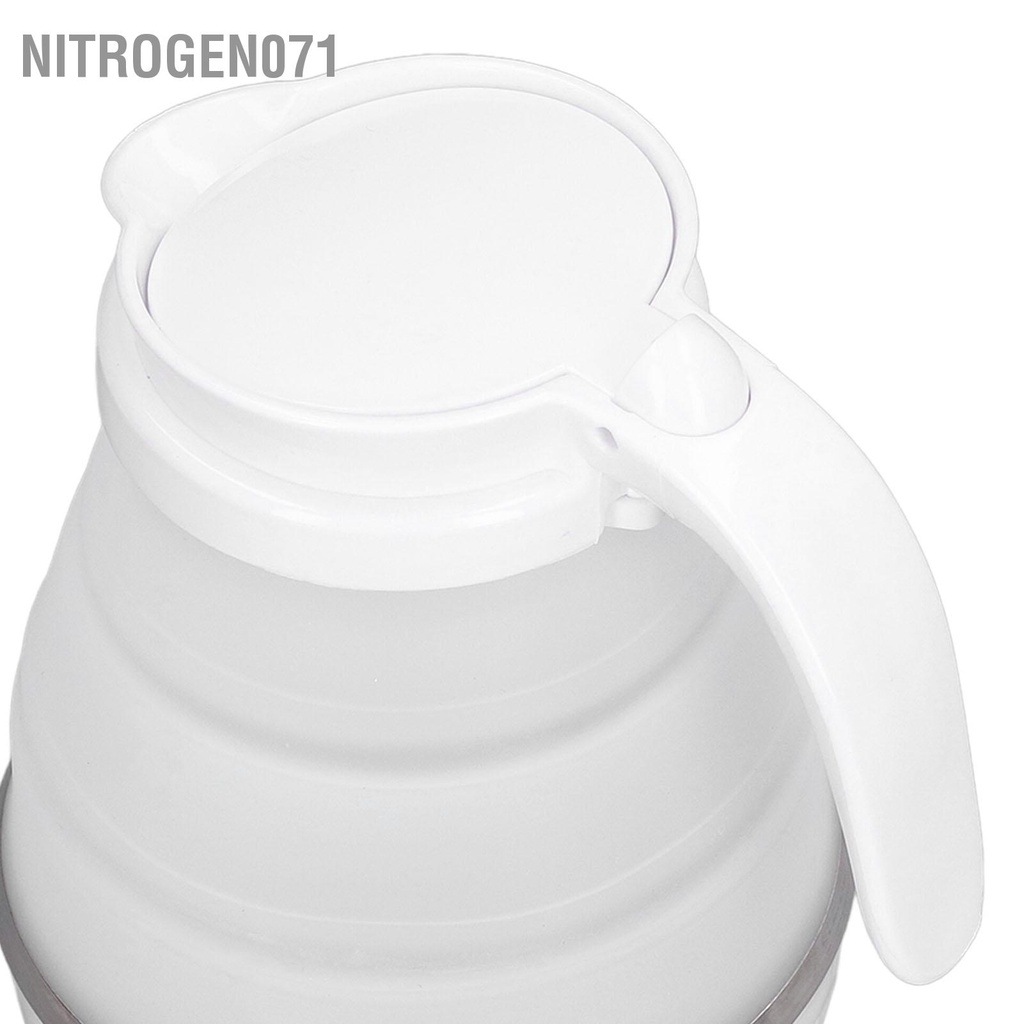 Nitrogen071 Gấp Điện 0.6L 400W Phích Cắm US 110V Ốp Nước Nóng Ấm Siêu Tốc Cho Cà Phê Sữa Trà Sôi