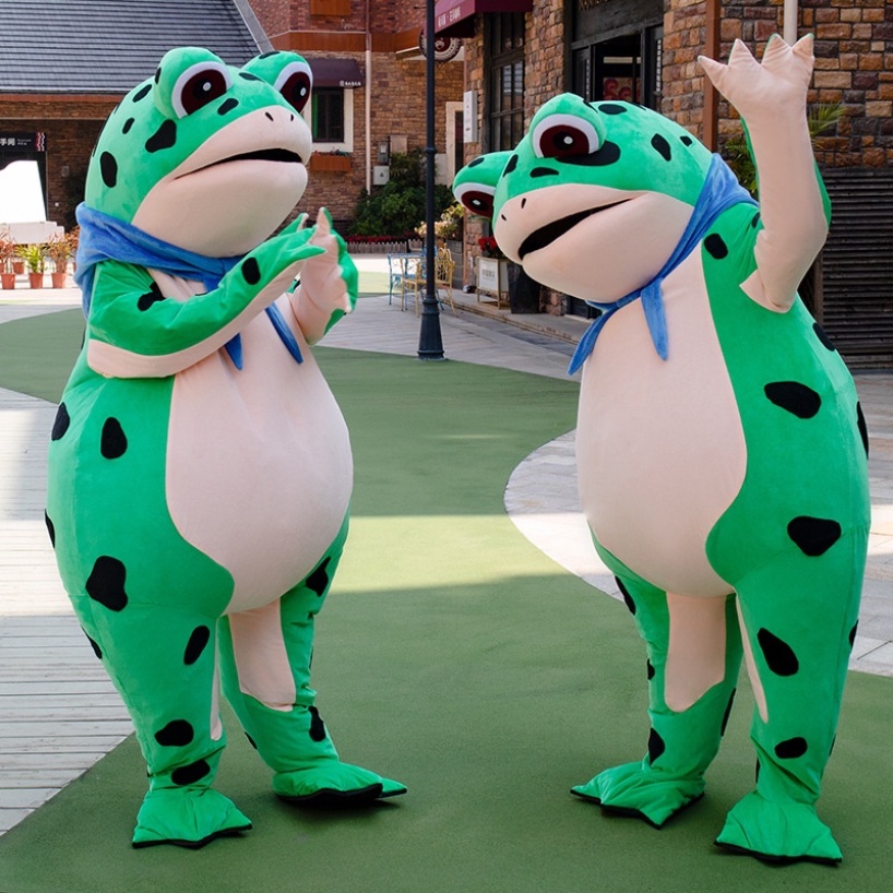 Trang Phục Ếch Bơm Hơi Nổi Bật Cho Búp Bê 130-150cm