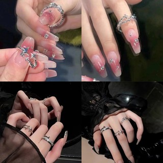 Bộ Nhẫn Nhiều Hình Dạng Có Thể Điều Chỉnh Kích Cỡ