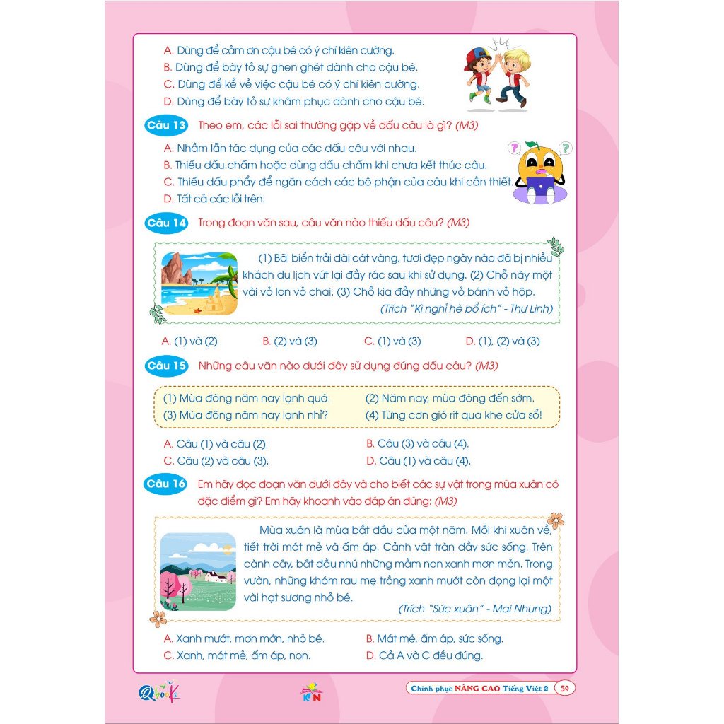 Sách Chinh Phục Nâng Cao Tiếng Việt Lớp 2 - Kết Nối Tri Thức Với Cuộc Sống  - Bản Quyền