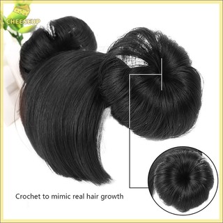 Phô mai pho mát| băng đô cài tóc giả có tóc giả cho bé gái mới