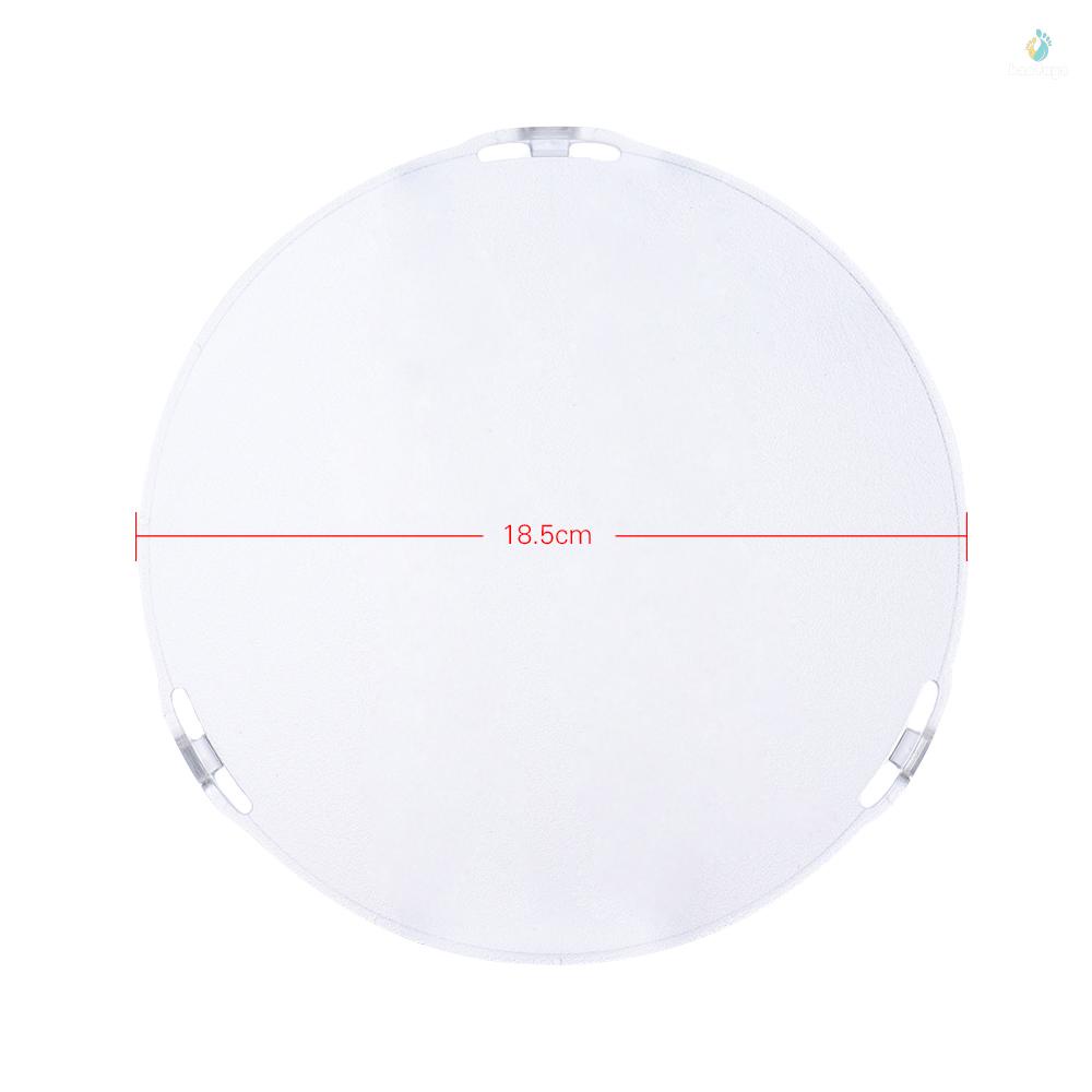 Tấm Khuếch Tán Ánh Sáng Mặt Nhám 18.5cm Tiêu Chuẩn 7 "Cho studio Chụp Ảnh