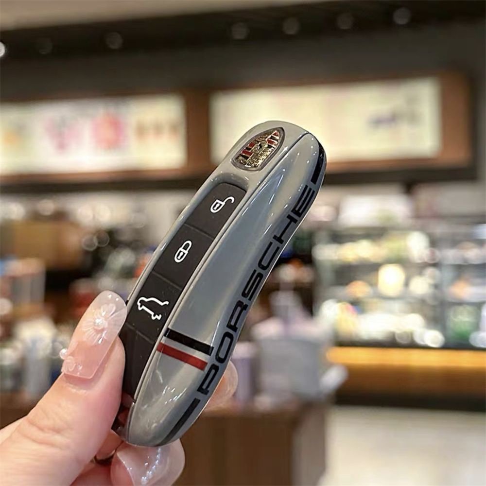 Vỏ Bảo Vệ Chìa Khóa Phản Quang Cho Xe Hơi porsche macan cayenne 718 cayman Ốp