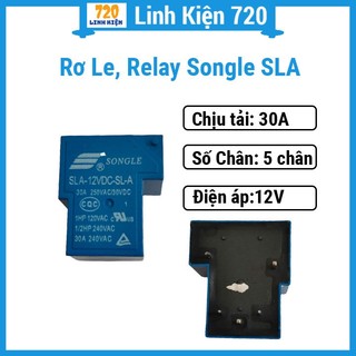 Rơ le, relay songle sla 12v 30a 5 chân