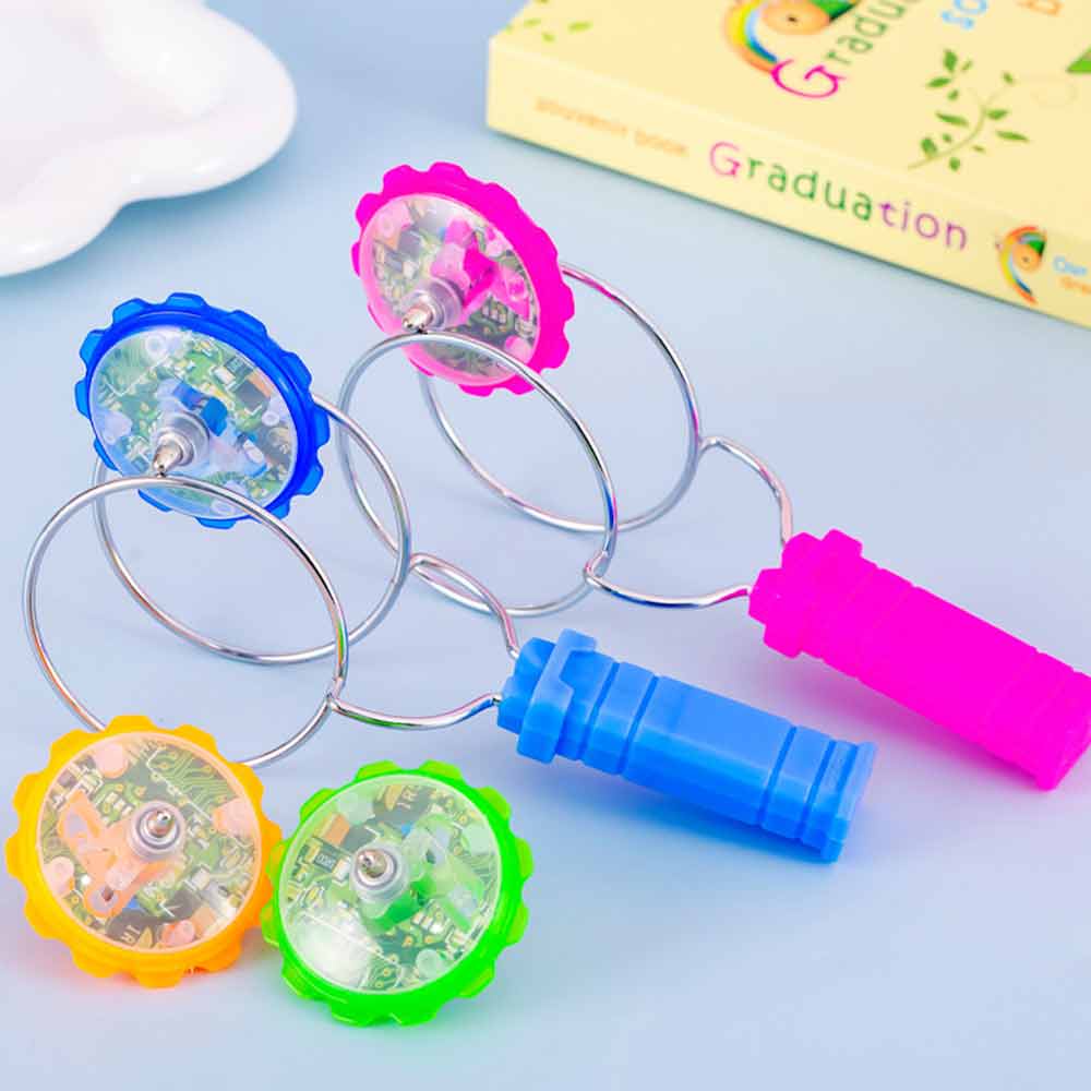 Magic Flying Glow Toy LED Light Rotating Track Toy