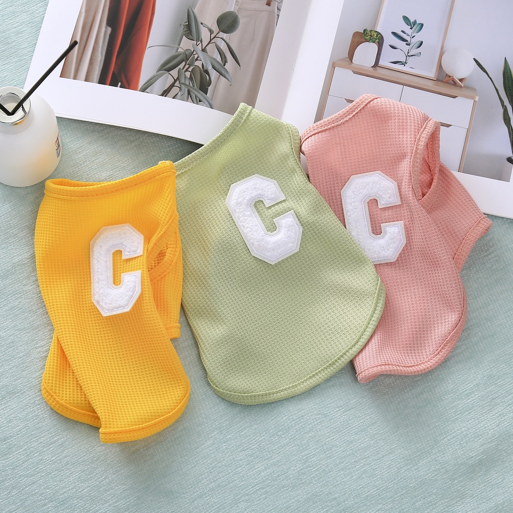 Áo In Chữ Nhiều Màu Sắc Dễ Thương Cho Thú Cưng