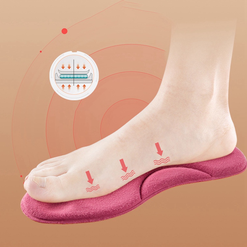 Đế Lót Giày Thể Thao Cách Nhiệt Bằng Lông Nhung