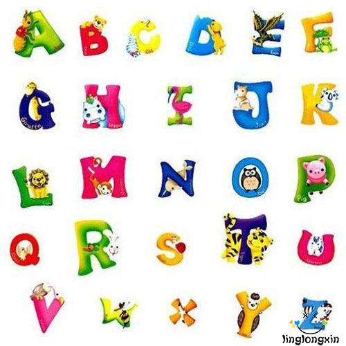 Mx-a-z Miếng Dán Tường Trang Trí Hình Chữ Cái Tiếng Anh Và Động Vật Tháo Rời Được Dành Cho Nhà Trẻ