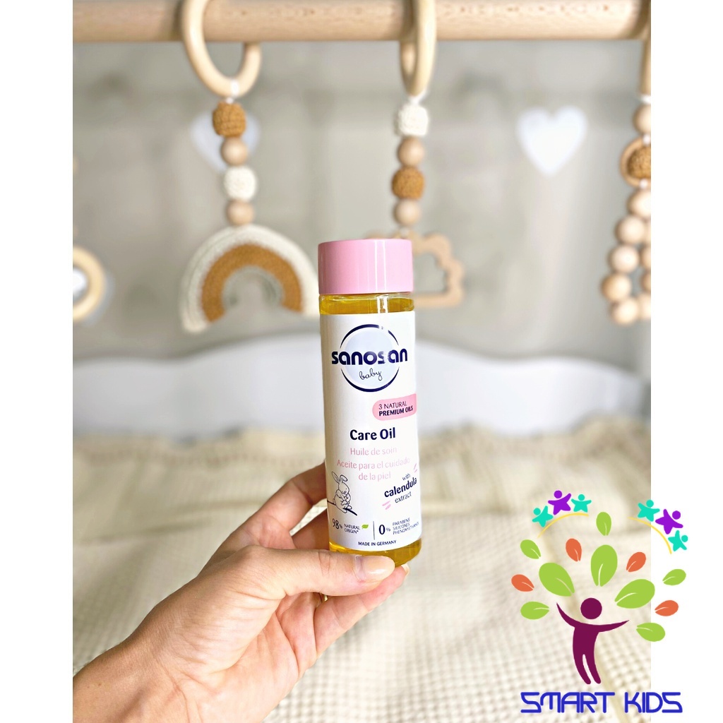 Dầu mát xa sanosan baby care oil 100ml và 200ml