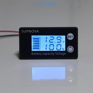 Vôn kế kỹ thuật số đo điện áp cho xe hơi / xe máy dc 12v 24v 48v