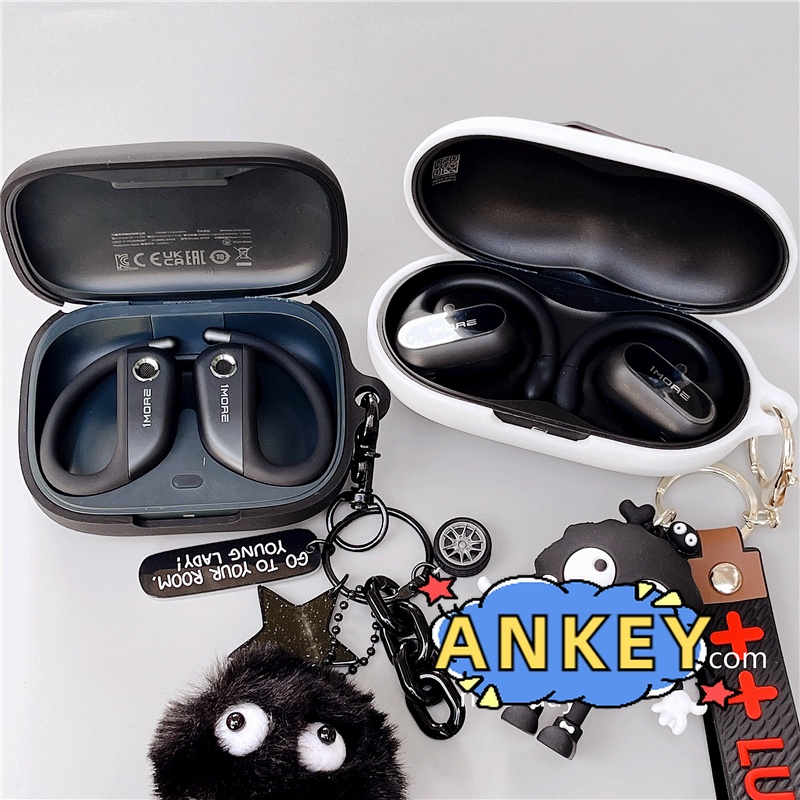 For 1MORE S50 S30 Fit SE Open Earbuds Case Protective silicone Cute Cartoon Covers Bluetooth Earphone Shell Headphone Portable