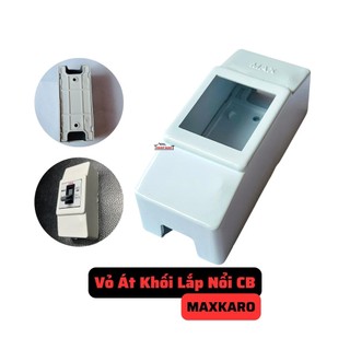 Vỏ hộp át khối bắt nổi cho CB cóc Aptomat đen chống cháy