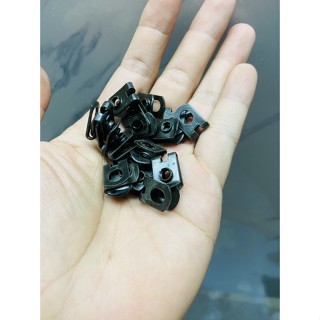 Bát ( Pát ) kẹp 4li 5li 6li răng nhuyễn XE MÁY  Ho-n da - Yamaha màu trắng, màu đen ( Giá 1 con )