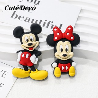 Lớn Ba Chiều Chuột Mickey Hoạt Hình Jibbitz Charm Crocs Giày Trang Trí PVC