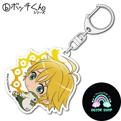 Móc khóa The Seven Deadly Sins meliodas estarossa ban king gowther hawk Phụ kiện trang trí túi xách 