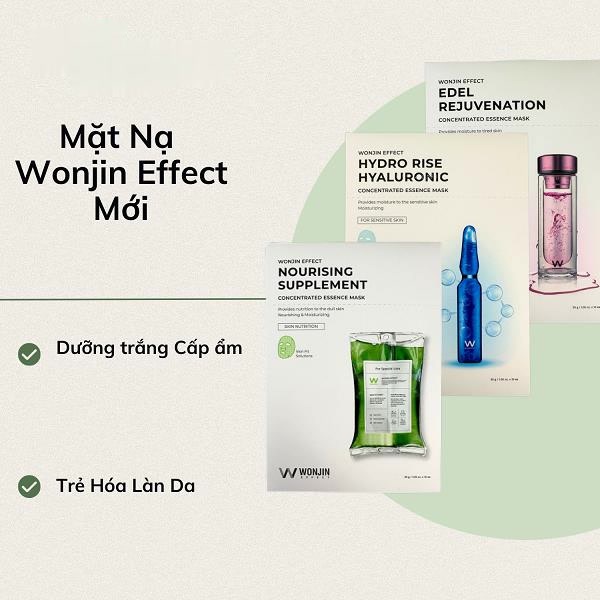 Mặt Nạ Wonjin DR Wonjin Mềm Mịn, Trắng Sáng Da