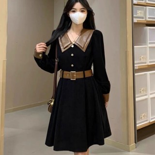 Đầm Dáng Ôm Phong Cách Hepburn Pháp Thanh Lịch