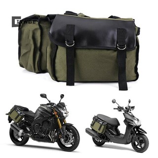 Túi vải canvas chống thấm nước treo yên xe mô tô / xe panniers