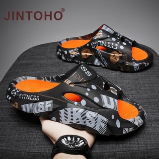 Dép Xăng Đan Đi Biển Đế Dày Chống Trượt Họa Tiết Rằn Ri Thời Trang Mùa Hè Cho Nam