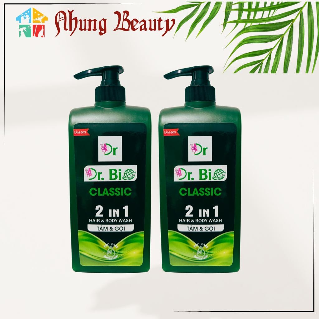 (COMBO 2)Tắm gội nam DR.BIO  hương ROMANO 2 IN 1 cổ điển lịch lãm Dưỡng Thể .