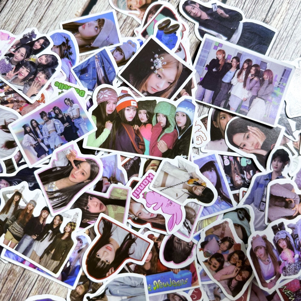 Sticker Dán Trang Trí Hình kpop newjeans omg