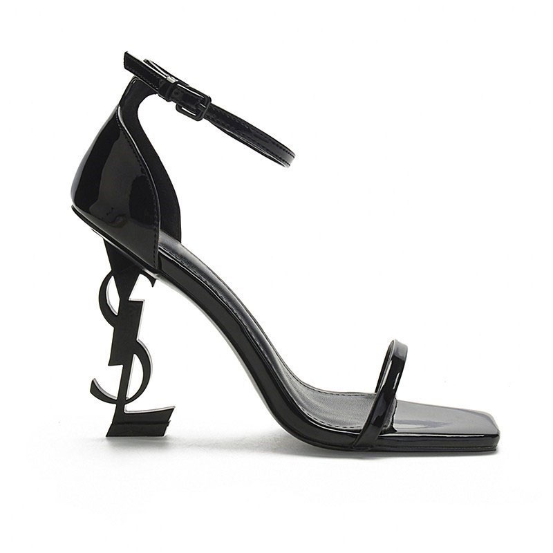 BAILUDAREN. Giày Cao Gót 5-8cm Hở Mũi Phong Cách Âu Mỹ Quyến Rũ