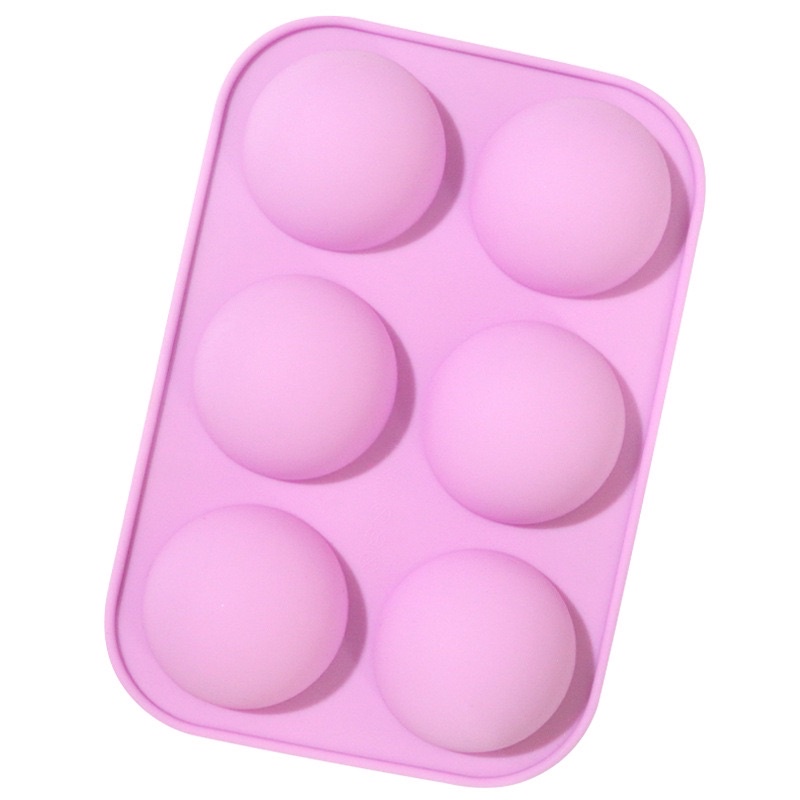 Khuôn silicon bán cầu 5cm
