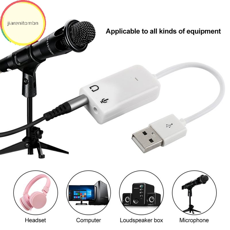 Thẻ Âm Thanh usb 2.0 3d 7.1 Kênh 5hv2 Chuyên Dụng Cho laptop vn