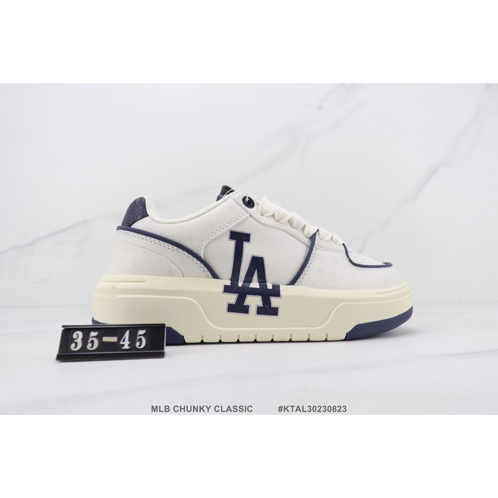 Mlb Giày Thể Thao Đế Thấp In Họa Tiết ny Size 35-45