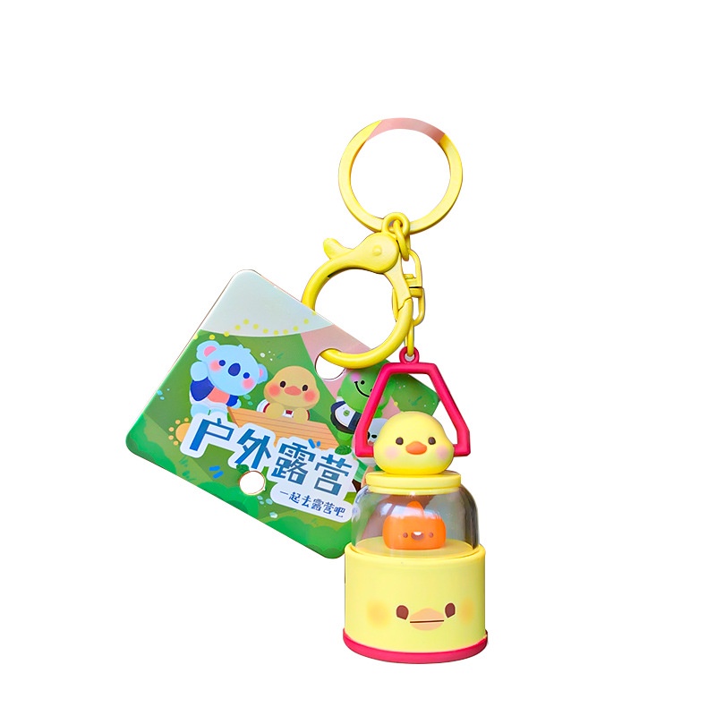 Tiktok Móc Chìa Khóa Xe Hơi / Balo Đi Học / Du Lịch Hình Hoạt Hình Dễ Thương Sáng Tạo