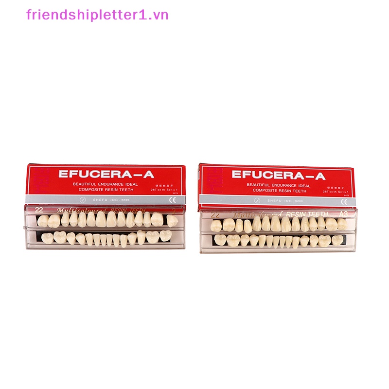 Đĩa Tẩy Trắng Răng Nhựa resin 28 Răng.